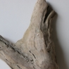 Treibholz Schwemmholz Driftwood 1 Skulptur  36 cm 