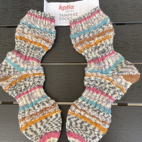 Handgestrickte  Socken Gr. 39/40