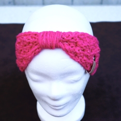 Ohrwärmer gestrickt Stirnband Ohrenwärmer Turban mit Schurwolle