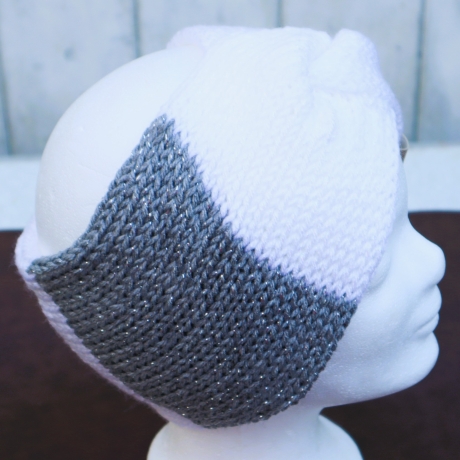 Ohrwärmer Stirnband Strickmode Turban Haarband Ohrenwärmer