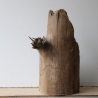 Treibholz Schwemmholz Driftwood 1 XXL Skulptur  51 cm hoch