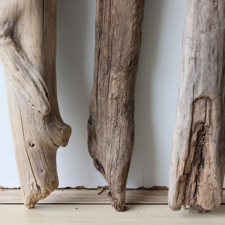 Treibholz Schwemmholz Driftwood 3 Hölzer Terrarium 40 - 47 cm 