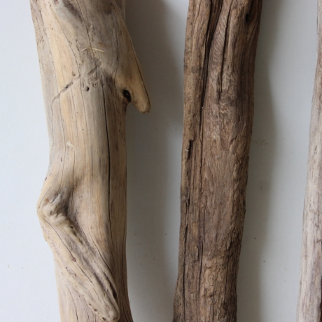 Treibholz Schwemmholz Driftwood 3 Hölzer Terrarium 40 - 47 cm 