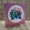Karte Pärchenkarte - Hochzeit - Delphine - Regenbogen -LGBTQ*