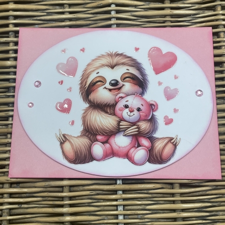 Grußkarte - Valentinstag - Geburtstag - Muttertag - Freundschaft