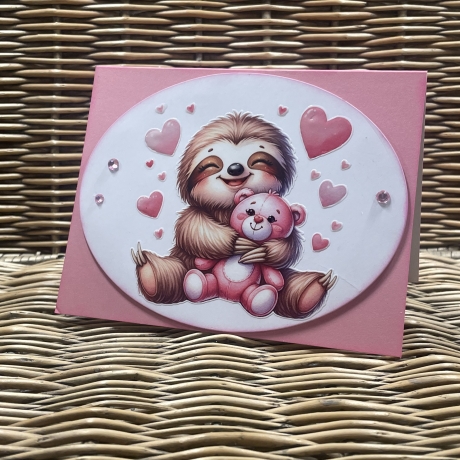Grußkarte - Valentinstag - Geburtstag - Muttertag - Freundschaft