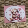 Grußkarte - Valentinstag - Geburtstag - Muttertag - Freundschaft