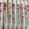 Herzkerzen mit schönen Herzmotiven, Stabkerze