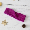 Gestricktes Stirnband mit Twist ~ Herbst | Winter