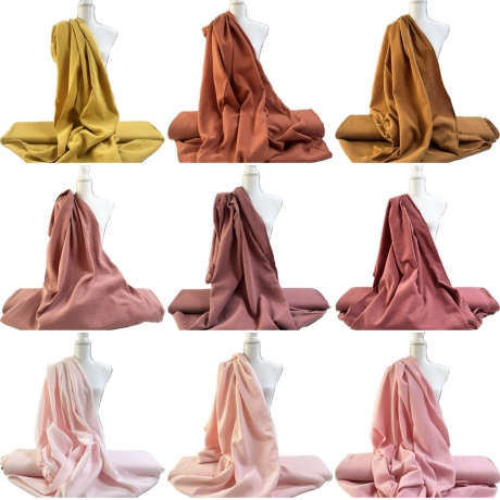 Musselin Tuch XXL | Schal | Halstuch | Dreieckstuch | 42 Farben