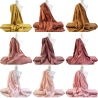 Musselin Tuch XXL | Schal | Halstuch | Dreieckstuch | 42 Farben