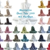 Musselin Tuch XXL | Schal | Halstuch | Dreieckstuch | 42 Farben