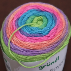 Strickgarn Baumwoll Häkelgarn Strickwolle Farbverlaufsgarn Gründl