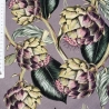 Canvas Artischoke lavendel lila 100% Baumwolle 