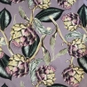 Canvas Artischoke lavendel lila 100% Baumwolle 