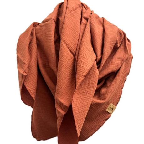 Musselin Tuch XXL | Schal | Halstuch | Dreieckstuch | 42 Farben