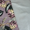 Canvas Artischoke lavendel lila 100% Baumwolle 