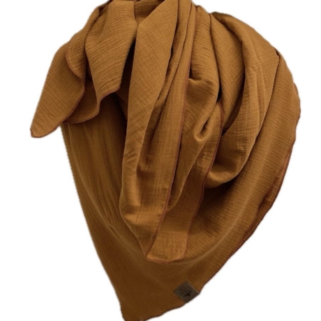 Musselin Tuch XXL | Schal | Halstuch | Dreieckstuch | 42 Farben