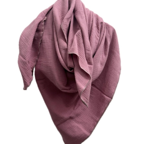 Musselin Tuch XXL | Schal | Halstuch | Dreieckstuch | 42 Farben