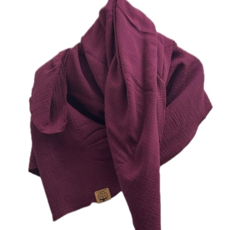 Musselin Tuch XXL | Schal | Halstuch | Dreieckstuch | 42 Farben
