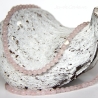 Rosenquarz-Kugel-Halskette in Rosa mit kleinem Echtsilber-Herz