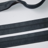 Schrägband 20 mm dunkelblau blau elastisch Jersey-Schrägband