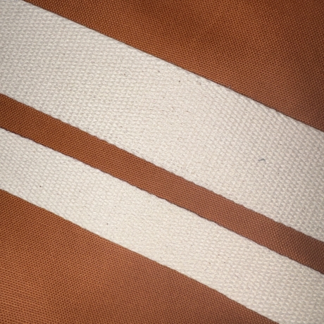 Gurtband Baumwolle 40 mm natur - 1,7 mm Stärke