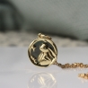 Hase Halskette Charm vergoldet tierisches Geschenk Ostern