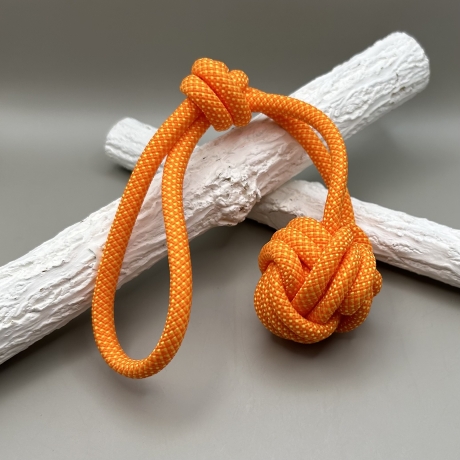 Wurfspielzeug Affenfaust klein - Orange / Gelb