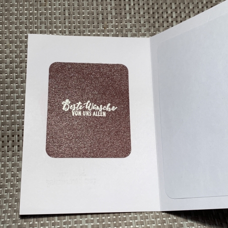 Karte - Grußkarte - Alles Liebe zum Hochzeitstag - von uns allen