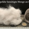 Handgefertigter Tierhaar-Teelichthalter mit dem Fell Ihres Tieres