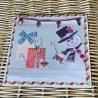 Wintergrüße - Weihnachtsgrüße - Schneemann - Geschenke