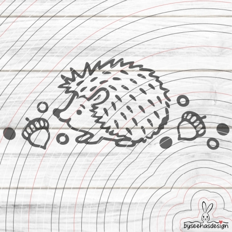 Igel Plotterdatei SVG DXF