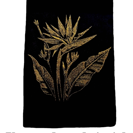 NEU Stickdatei Sterlizie gold realistisch für dunkle Stoffe