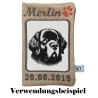Stickdatei Neufundländer Haper Hund von Lunachild