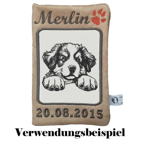 Stickdatei Berner Sennenhund Welpe Amy Hund