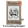 Stickdatei Cocker Spaniel Welpe Anna Hund