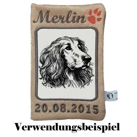 Stickdatei Afganischer Windhund Lordas Hund