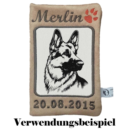 Stickdatei Belgischer Schäferhund Yasu Hund