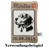 Stickdatei Beagle Dean Hund realistisch Lunachild