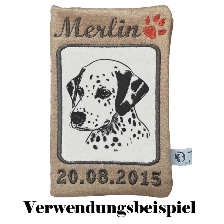 Stickdatei Dalmatiner Welpe Hund Timmy Sofortdownload