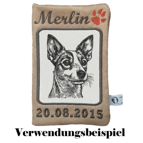 Stickdatei Jack Russel Mischling Gerd Hund