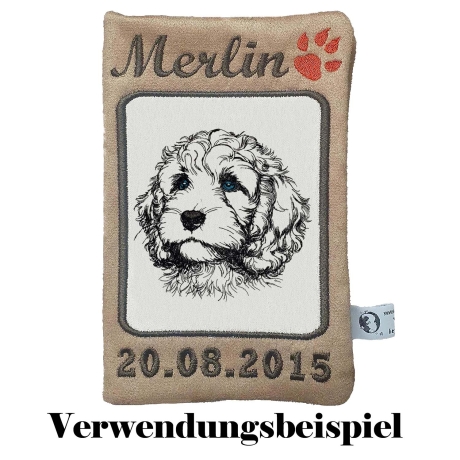 Stickdatei Cockapoo Welpe  Milli  Hund  Lunachild