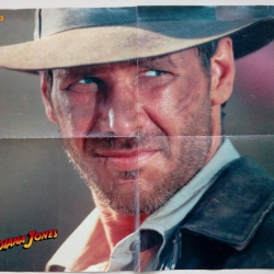 FILMPOSTER INDIANA JONES TEMPLE OF DOOM