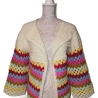 Damenjacke Multicolor (Größe: 38/40), Jacke, 100% Acryl