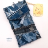 UPCYCLING Jeans Handy-Gürteltasche, Handy Tasche für Gürtel