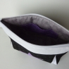 Kosmetiktasche Jessy s/w Stern