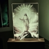 Jesus Akzentlampe mit Lasergravur – Licht der Hoffnung & Trost