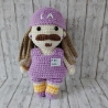 Material-Kit Jill Deimel inspirierte Amigurumipuppe