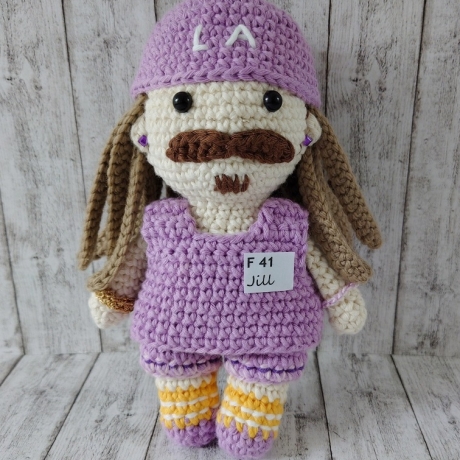 Jill Deimel inspirierte Amigurumipuppe - Casting